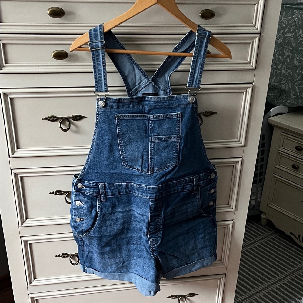 No Boundaries Jean shortalls size XXL